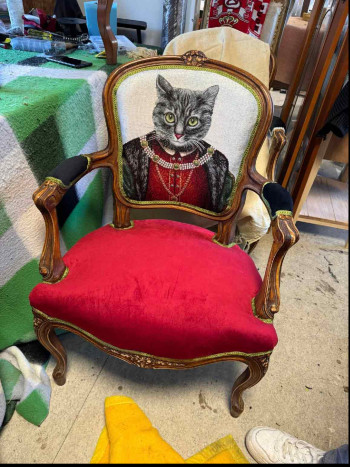 Fauteuil relooké