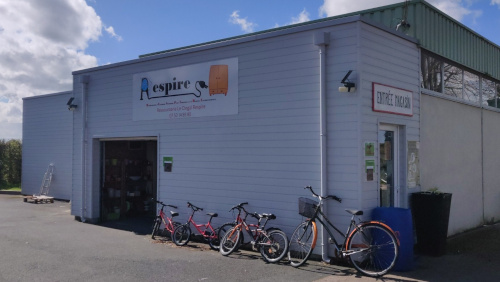 la devanture de la boutique à Bretteville sur Laize