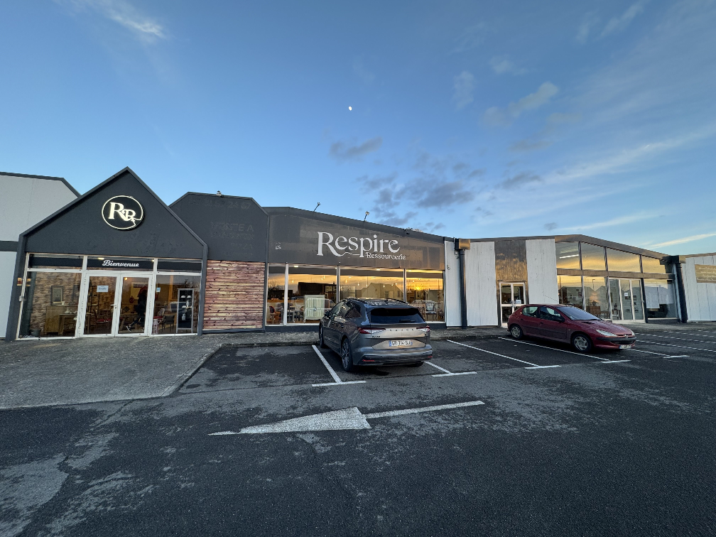 la devanture du magasin aux rives de l'Orne